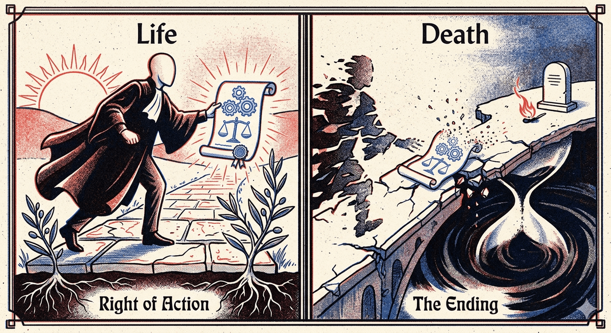 When Death Closes the File : Actio Personalis Moritur Cum Persona